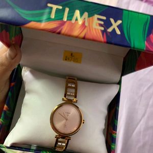 Original Timex Rose gold Watch