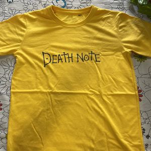 Yellow Death Note Tshirt