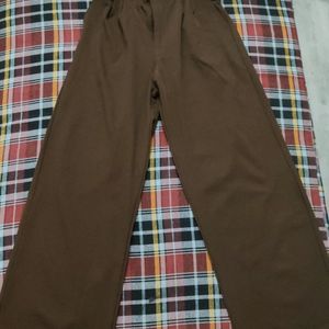 Brown Trouser For Women