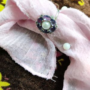 Beautiful Purple Original Stones Ring