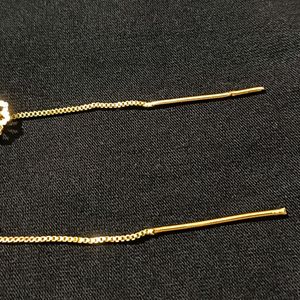 Needle And Thread Model Earrings