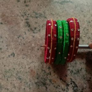 silk thread bangle