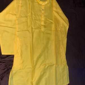 Yellow Kurta Pajama For Mens