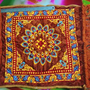 Best Quality Velvet Pooja Aasan For Home Temple