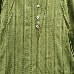 Green Straight Kurti