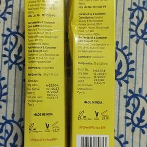 Pack Of 2 Myglamm Tinted Sunscreen