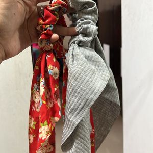 Bandana Hair Ties