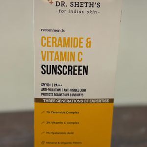 Dr Sheth’s Ceramide And Vitamin C 80g