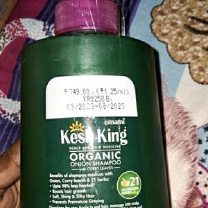 Kesh King Organic Onion Shampoo|| 600ml