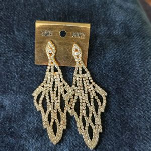 Shiny Golden Earrings