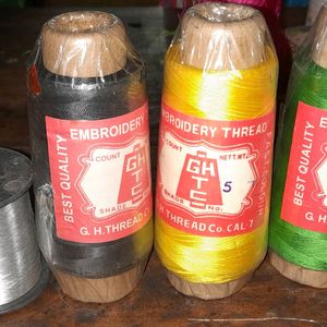 12 big New embroidary sewing thread 2000coin