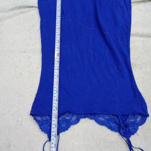 Mini Blue Dress Hot 32,34 Size