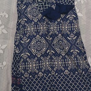 Blue Kurta For Daily Wear