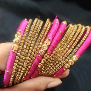 1 set Bangles With  Elastic Bracelet