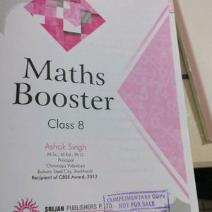 Srijan Maths Booster (Grade 8)