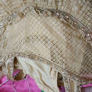 Net Frock With Inner And Lehnga