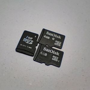 1 & 4 (X2) GB Memory Card