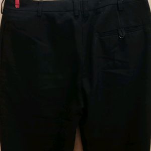 Stitched Men's Black Pant