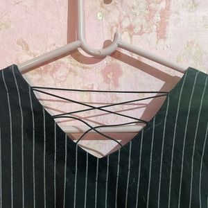 Shirt With Stripe Design On Back