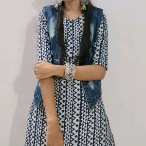 Blue Kurti