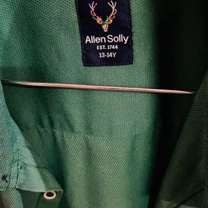 Rarely Used, Allen Solly Green Shirt. 🚨 SALE! 🚨