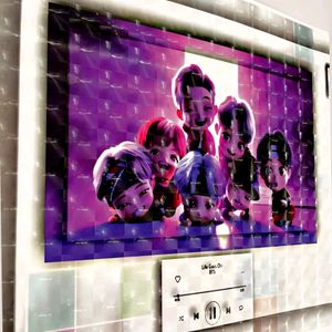 BTS BT21 New Design 3D +HD Quality Wall Poster