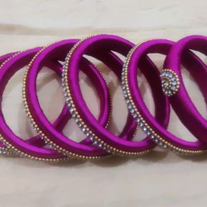 Silk thread Bangles