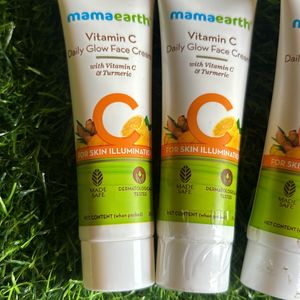 Mamaearth Vitamin C DailyGlow Face  Cream Pack4 Of