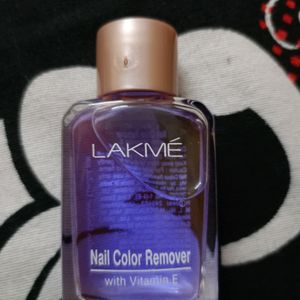 Lakme Nail Polish Remover With Vitamin E 😍