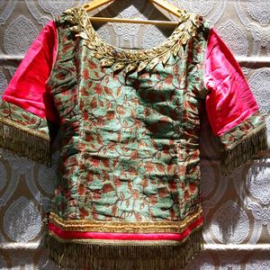 Heavy Silk Lehenga Blouse Dupatta