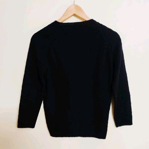 Black Sweater Size-36