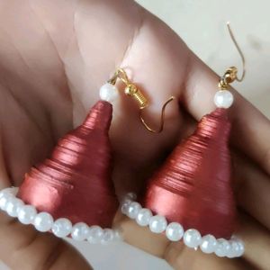 Red Jhumka