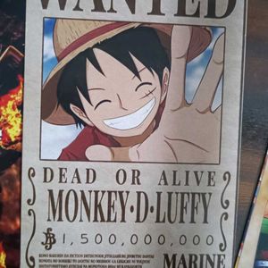 COMBO!!ONE PIECE POSTER ANIME CARD