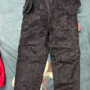 Velvet Waist Coat And Pant-2 Year Old