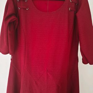 Red Dress 2XL to 3XL (Stretchable)