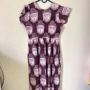 Purple Buddha Gown