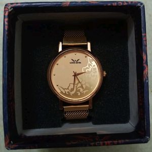 Rose Gold Louis Devin Watch