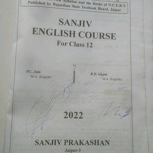 Class 12th English Course