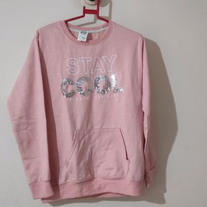 Peach Sweat Shirt.