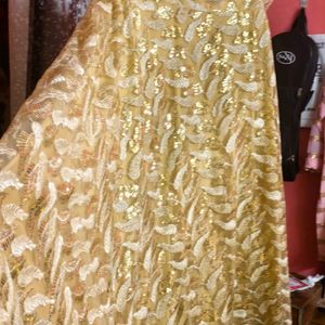 Sequin Golden Skirt