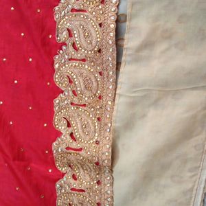 Double Shade Saree Brand New