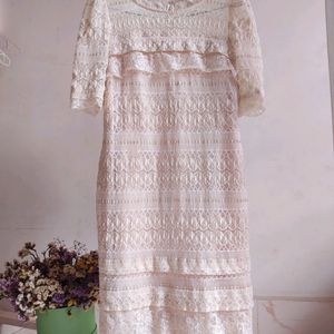 Lace Shift Dress