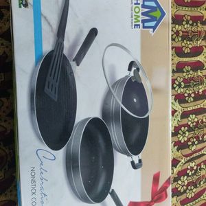 Non Stick Pan (5 Piece)