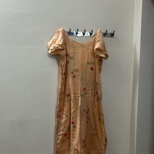 Women XL Size Stitched Dress