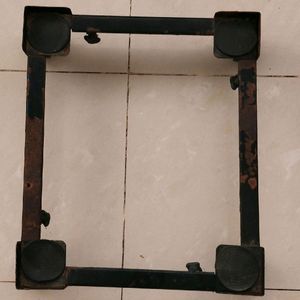 Adjustable Metal Stand Trolley With Wheels