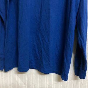 Jerzees Blue Long Sleeve T Shirt