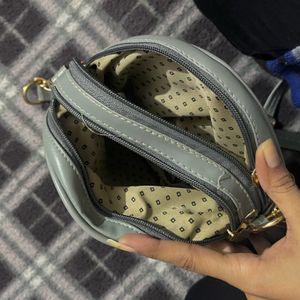 Grey Sling beg (purse)