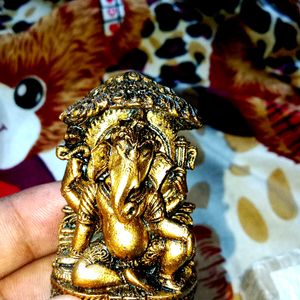 God Of Magnet Golden Ganesha