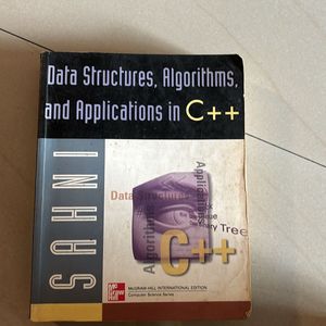 Data Structures, Algorithms, Applications In C++