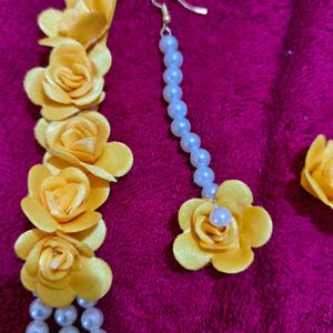 Haldi Jewellery Set